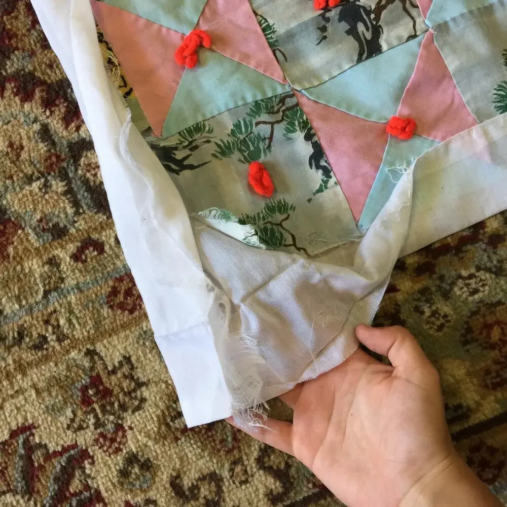 Vintage handmade quilt